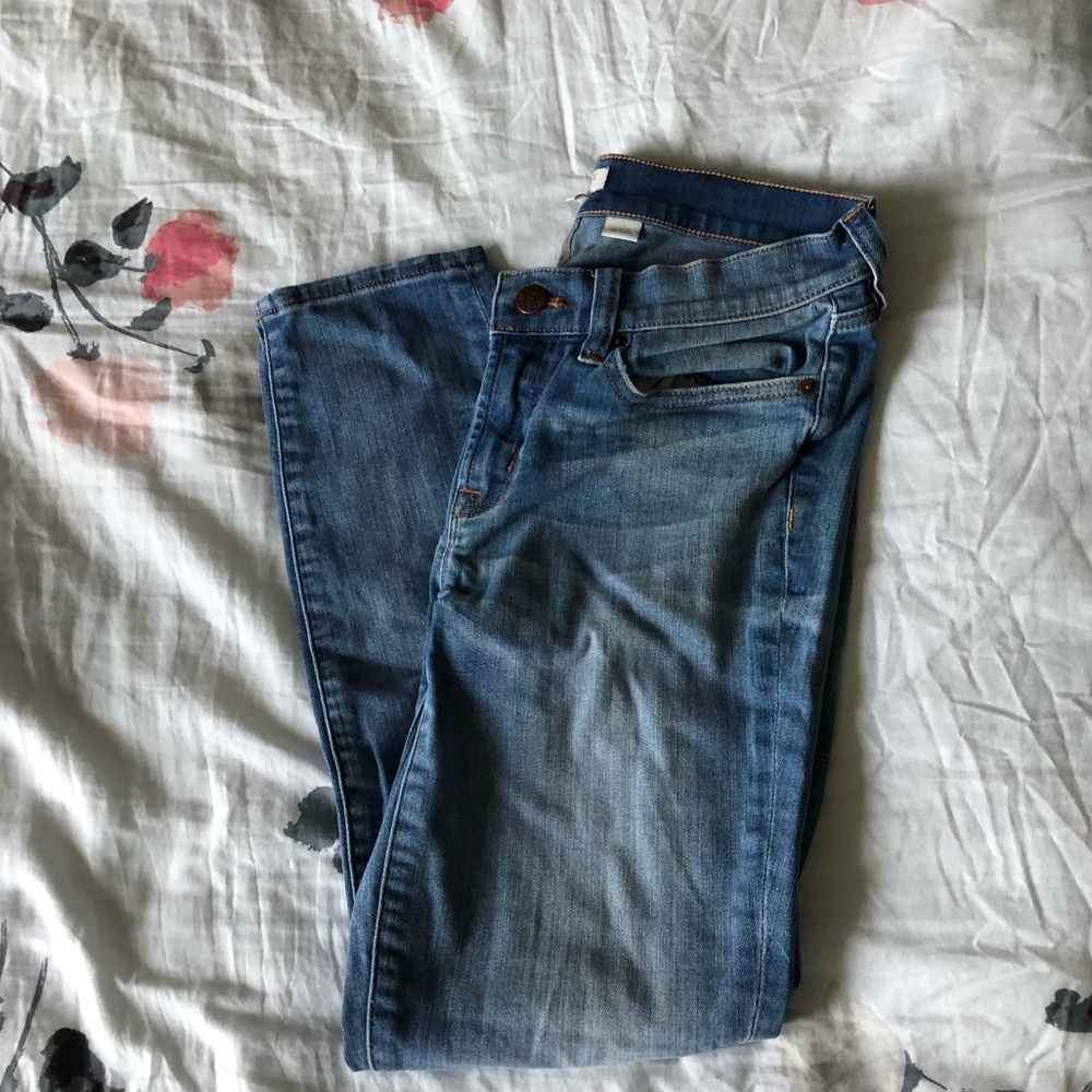 J.Crew Light Wash Skinny Jeans 26x28